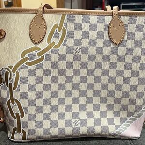 Louis vuitton nautical chain neverfull